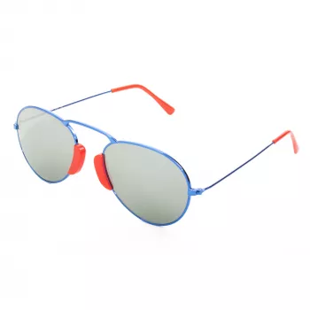 LGR AGADIR-BLUE08 Unisex akiniai Havana rėmelis mėlyni lęšiai 54/20/145 mm