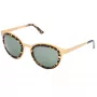 LGR Women's Feli Gold 09 Akiniai Nuo Saulės - Rankomis Poliruotas Acetato Rėmelis, Žalieji CR-39 Lęšiai, UV400 Apsauga
