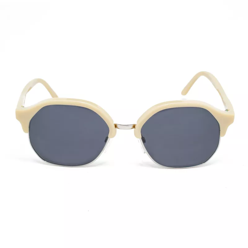 LGR ZANZIBARIVO40 Unisex Rectangular Sunglasses 50/12/135 mm Handmade in Italy UV400