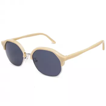 LGR ZANZIBARIVO40 Unisex Rectangular Sunglasses 50/12/135 mm Handmade in Italy UV400