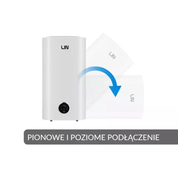 LI- elektrinis vandens šildytuvas LIN LIFVD1SMWH 50L UNIVERSAL baltas