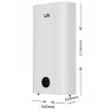 LI- LIN LIFVD1SMWH 100L universalus elektrinis vandens šildytuvas, baltas, su Wi-Fi