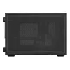 Lian Li DAN Cases B4 Wood Edition mini bokšto kompiuterio korpusas, Micro-ATX, riešutmedžio priekinė panelė, juoda