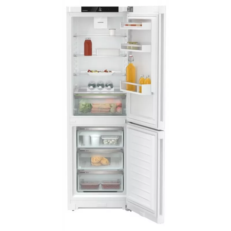 Liebherr CNd 5203 Šaldytuvas su šaldikliu, 330 L, NoFrost, Energijos klasė C, 35 dB, juodas