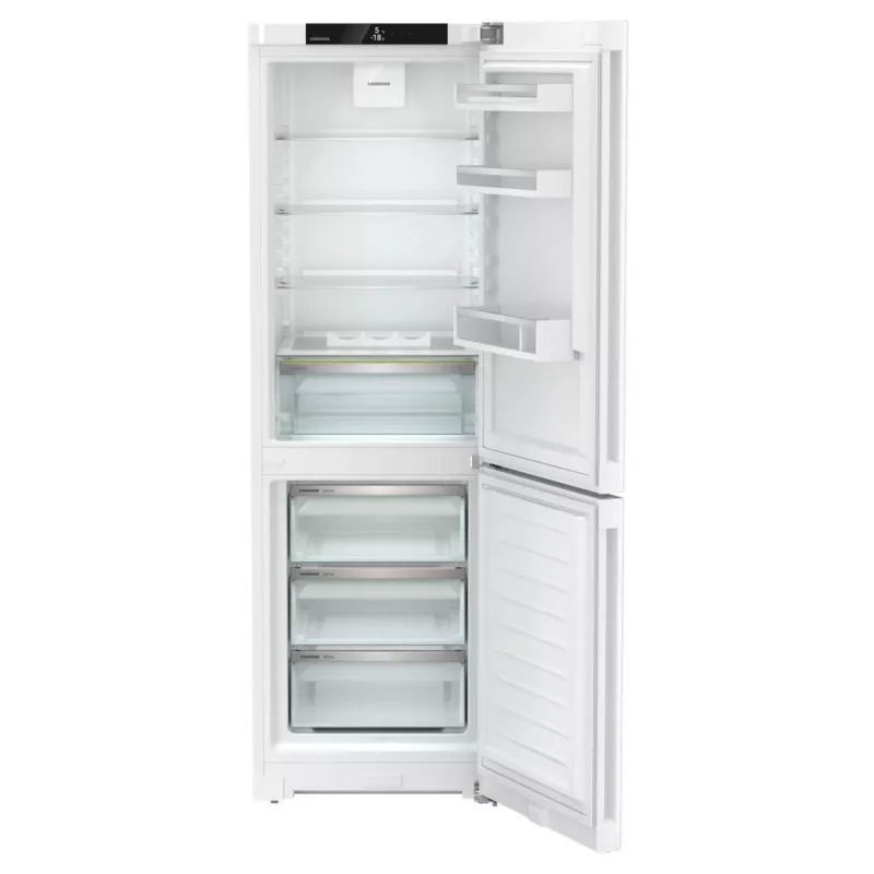 Liebherr CNd 5203 Šaldytuvas su šaldikliu, 330 L, NoFrost, Energijos klasė C, 35 dB, juodas