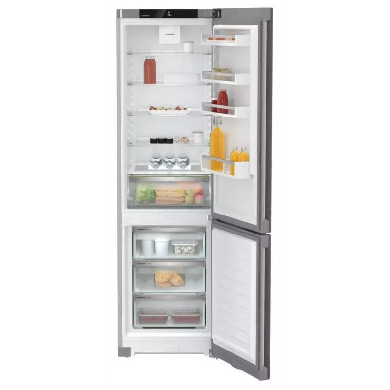 Liebherr CNsfd 5703 Šaldytuvas-Šaldiklis, 330 L, NoFrost, DuoCooling, Sidabrinis