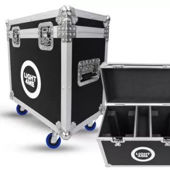 LIGHT4ME 150 SPOT RING CASE 2IN1 skrydžių dėžė 2 judantiems galvoms