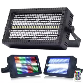 LIGHT4ME AURI STROBE LED Strobe Blinder Light, 144x3W Cool White, DMX, 450W