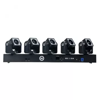LIGHT4ME BROS 5 BEAM LED Effect 5 Moving Heads