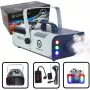 LIGHT4ME FM 1500 LED Fog Machine Smoke Generator 1500W with RGB LEDs