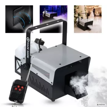 LIGHT4ME HAZE 900W rūko generatorius – profesionalus dūmų aparatas scenai ir renginiams