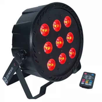 LIGHT4ME LED PAR 9x10W MKII RGBW IR nuotolinio valdymo pultas