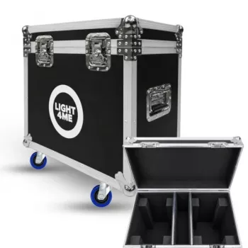 Light4Me RAPID SPOT 200 CASE 2IN1 skrynia dviem judantiems galvutėms