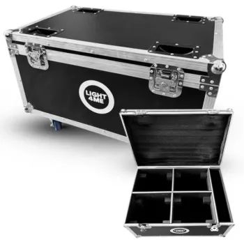 LIGHT4ME SKY WASH 18x10W CASE 4IN1 LED PAR Light Set with Flight Case