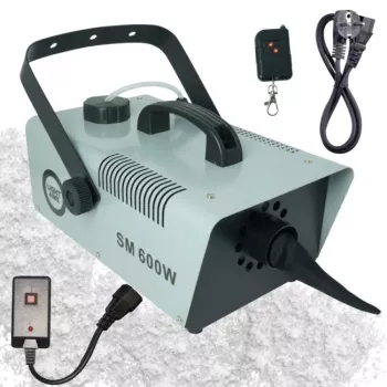 LIGHT4ME SM 600W Sniego Mašina su Laidiniu Valdymo Pulteliu