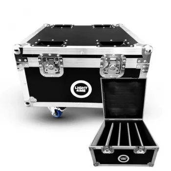 LIGHT4ME VENOM STROBE V2 CASE 4IN1 Flight Case for 4 Units