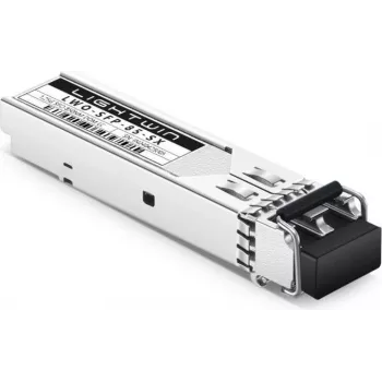 Lightwin 1.25G SFP siųstuvas-imtuvas, 850nm, 550m, DDM, LC Duplex, daugiamodis, pramoninis (LWO-SFP-85-SX 20U)