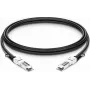 Lightwin 100G QSFP28 į QSFP28 tiesioginio prijungimo varinis kabelis, 1m, suderinamas su HPE Aruba (LWO-DAC-QSFP28-1M-HPE)