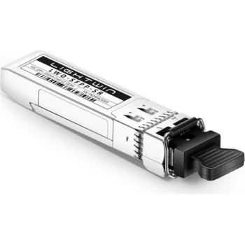 Lightwin 10G SFP+ SR optinis modulis, 850nm, 300m, LC Duplex, MMF, DDM, Industrial (-40°C iki 85°C), 8 vnt. paketas (LWO-SFPP-SR 20U)