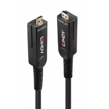 Lindy 80 m šviesolaidinis hibridinis Micro-HDMI 8K60 LSZH kabelis su nuimamais HDMI jungtimis (38549)