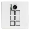 LINDY Control Keypad, 6 programuojami klavišai ir sukamasis ratukas, RGB apšvietimas, USB-C, aliuminis, juodas 32306