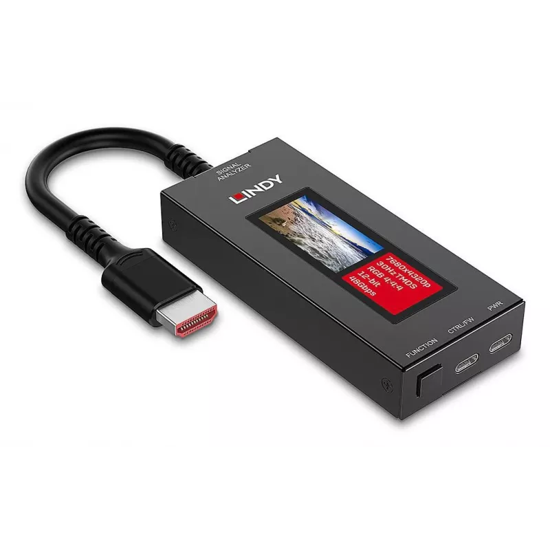 Lindy 32695 HDMI 8K60 signalų analizatorius