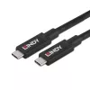 LINDY USB 3.0 laidas, Type A – Type B, 0,5 m, antracito, trigubai ekranuotas