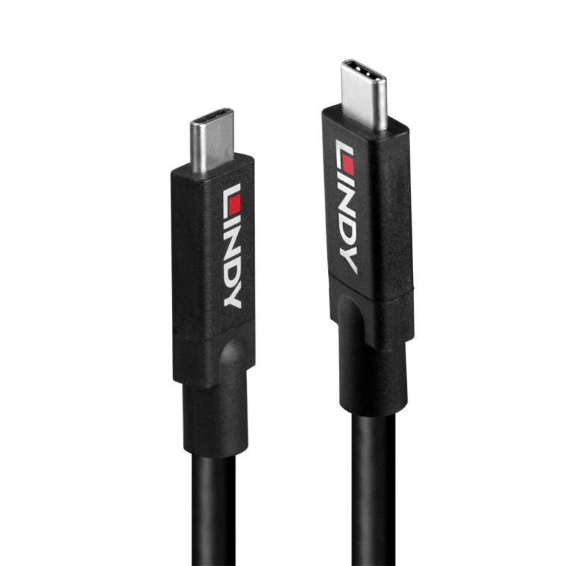 LINDY USB 3.0 laidas, Type A – Type B, 0,5 m, antracito, trigubai ekranuotas