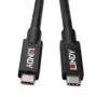 LINDY USB 3.0 laidas, Type A – Type B, 0,5 m, antracito, trigubai ekranuotas