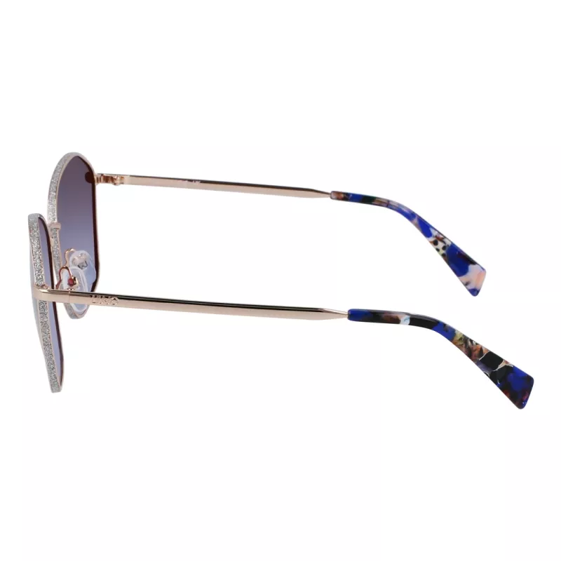 LIU JO Moteriški Havana Drugelio Formos Akiniai Nuo Saulės LJ157S5918722 59/18/140 mm