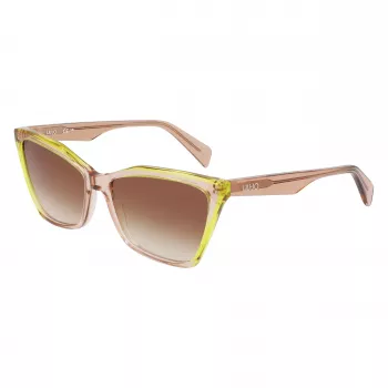 LIU JO Moteriški katės akies akiniai nuo saulės LJ796S-279 Havana Brown Gradient 58mm