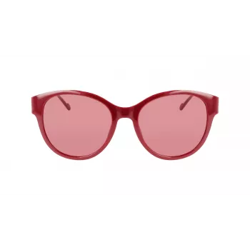 LIU JO Moteriški Akiniai Nuo Saulės LJ762SR-601 Drugelio Formos Havana Acetatas 56mm