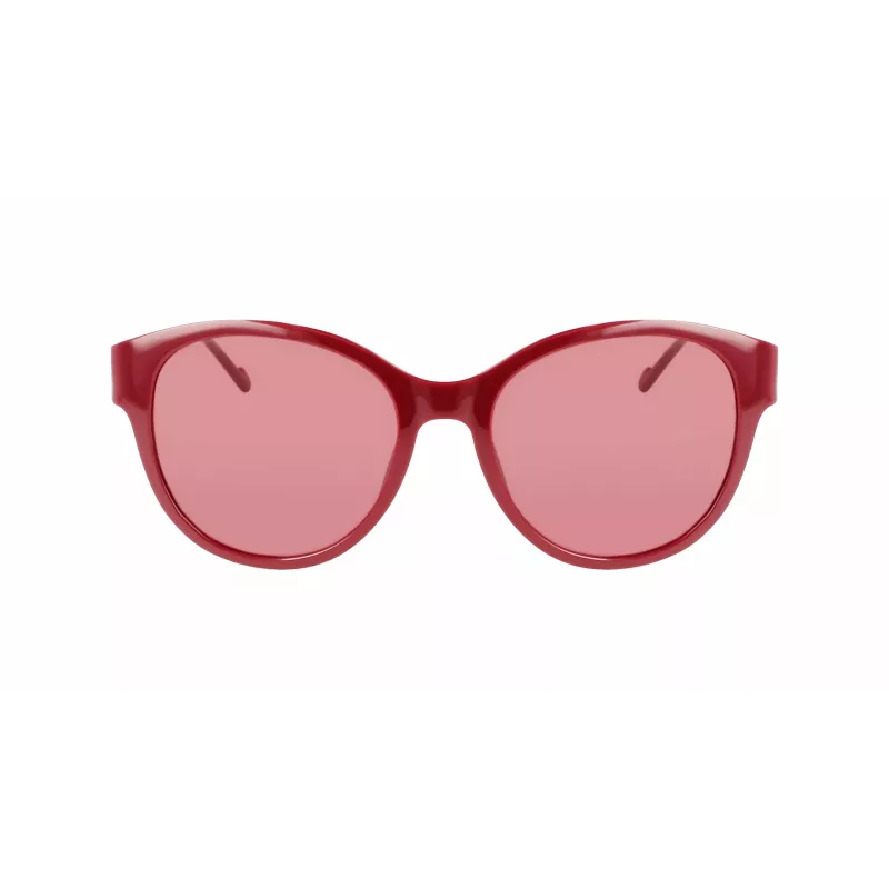 LIU JO Moteriški Akiniai Nuo Saulės LJ762SR-601 Drugelio Formos Havana Acetatas 56mm