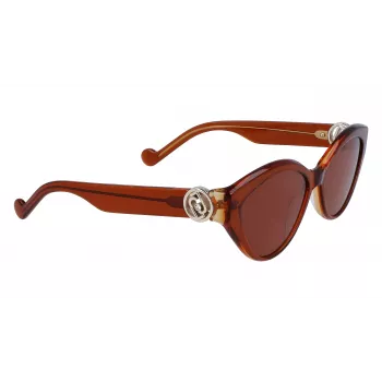 LIU JO Moteriški akiniai nuo saulės LJ767SR-216 Havana Propionate Brown Gradient 56mm