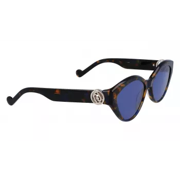 LIU JO Moteriški Akiniai Nuo Saulės LJ767SR-460 Acetato Rėmelis UV400 Apsauga 56mm