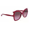 LIU JO Moteriški Akiniai nuo Saulės LJ774S-603 Havana Acetate Butterfly Rudi Gradient UV400 57mm