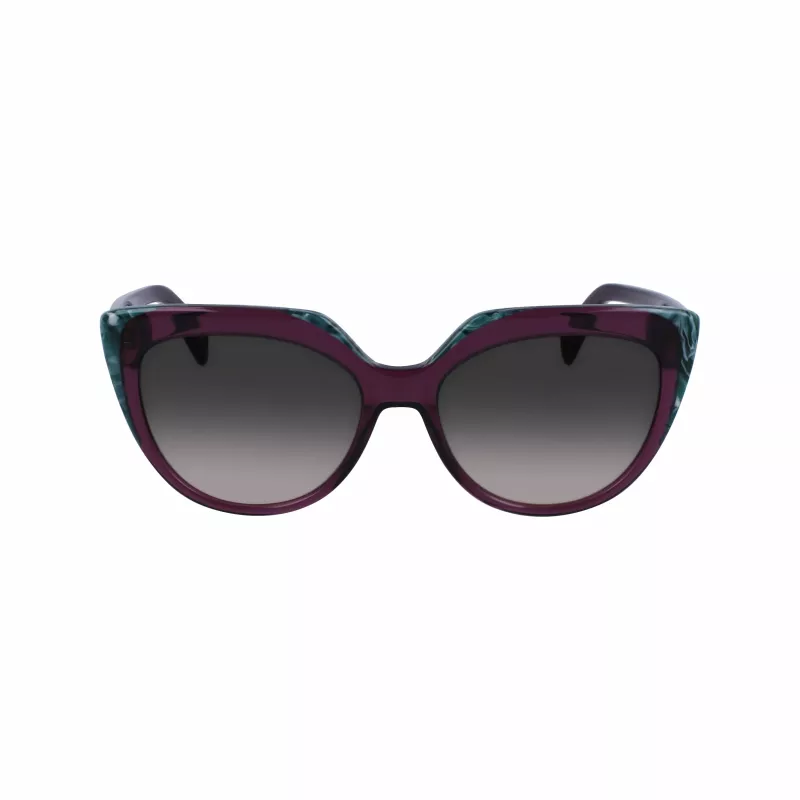LIU JO Moteriški Akiniai Nuo Saulės LJ783S-513 Havana Brown Butterfly Acetate 55mm