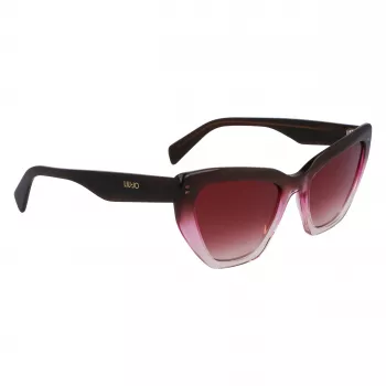 LIU JO Moteriški Akiniai Nuo Saulės LJ794S-207 Havana Acetate Brown Gradient 54mm