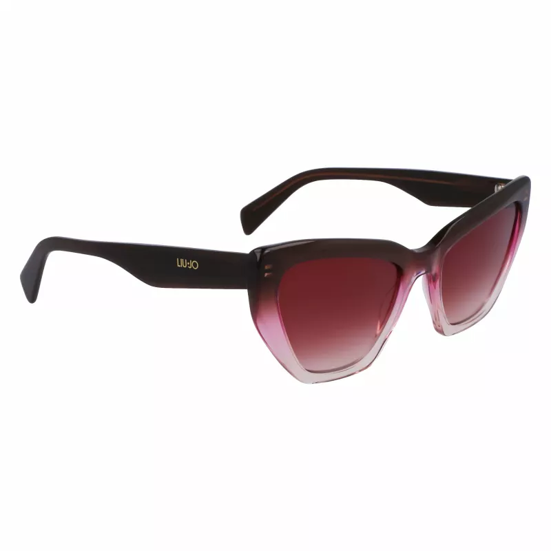 LIU JO Moteriški Akiniai Nuo Saulės LJ794S-207 Havana Acetate Brown Gradient 54mm