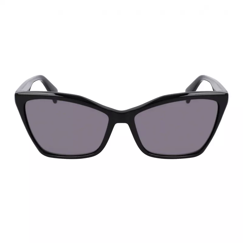 LIU JO Moteriški Akiniai nuo Saulės LJ796S-001 Drugelio/Katės Akies Acetato Rėmelis Pilki Lęšiai 58mm