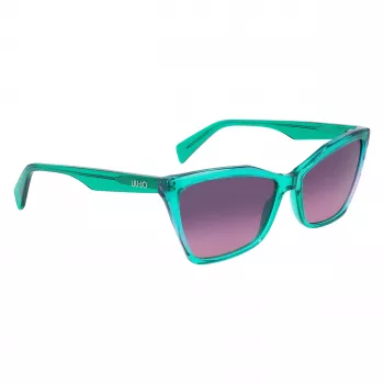 LIU JO Moteriški akiniai nuo saulės LJ796S-336 Havana/Ruda Square Full Rim