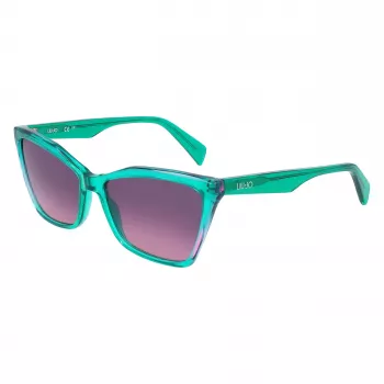 LIU JO Moteriški akiniai nuo saulės LJ796S-336 Havana/Ruda Square Full Rim