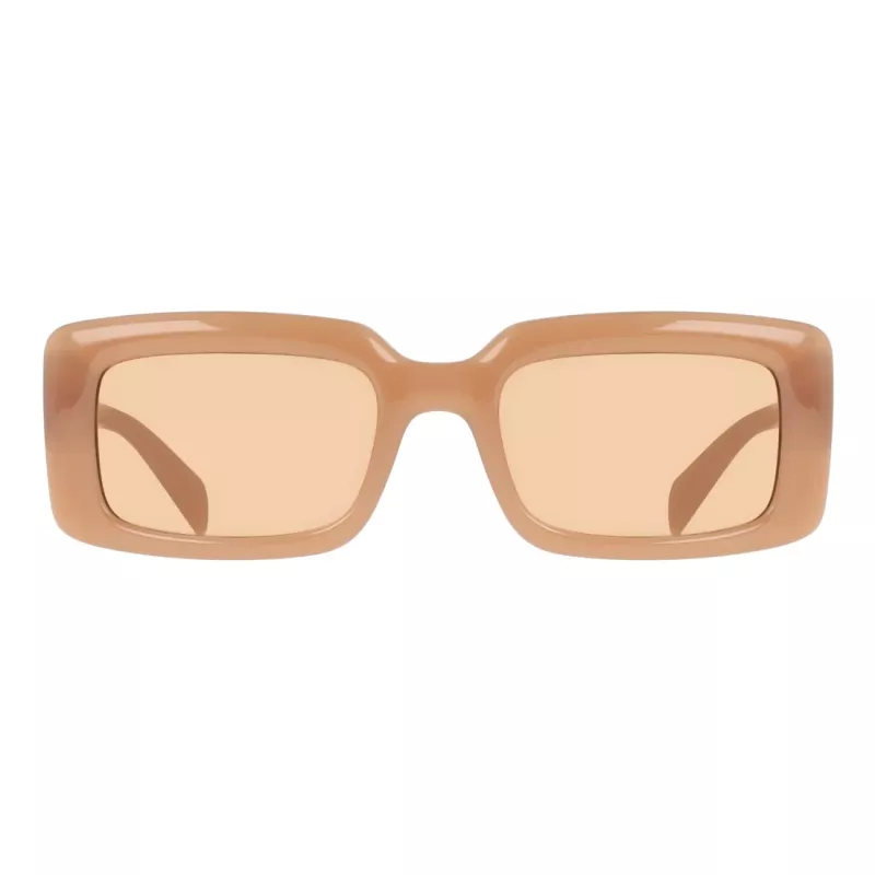 LIU JO Moteriški Akiniai nuo Saulės LJ806S5221216 - Stačiakampis Acetato Rėmas su UV400 Apsauga