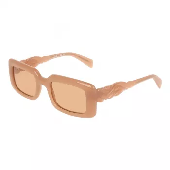 LIU JO Moteriški Akiniai nuo Saulės LJ806S5221216 - Stačiakampis Acetato Rėmas su UV400 Apsauga