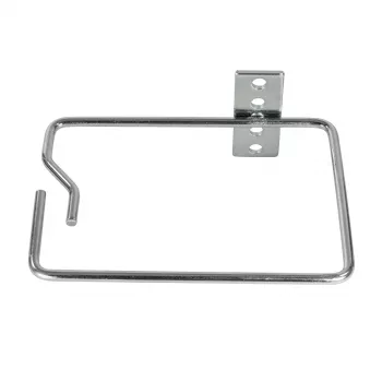 LogiLink 19 inch kabelių tvarkymo žiedas 140 x 100 mm, šoninis kabelių įvedimas, juodas