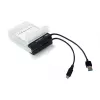 LogiLink 2.5 inch HDD Protection Box 2 HDD/SSD, balta