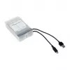 LogiLink 2.5 inch HDD Protection Box 2 HDD/SSD, balta