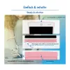 LogiLink LCD rašymo planšetė 8,5 colio, įvairiaspalvė, rožinė AA0180