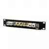 LogiLink ACT108 10 prievadų Keystone skydelis, 10 colių stovas, 1U, juodas