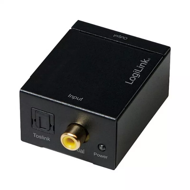 LogiLink CA0100 skaitmeninio į analoginį garso keitiklis (SPDIF/Coaxial į RCA stereo)
